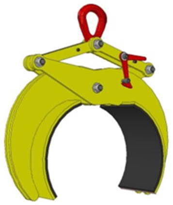 Lifting Clamp Scissor Grip Round RT CR