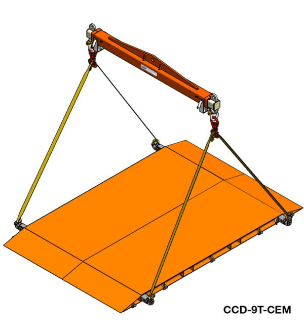 Lifting and Handling Platform Heavy ccd 9t cem