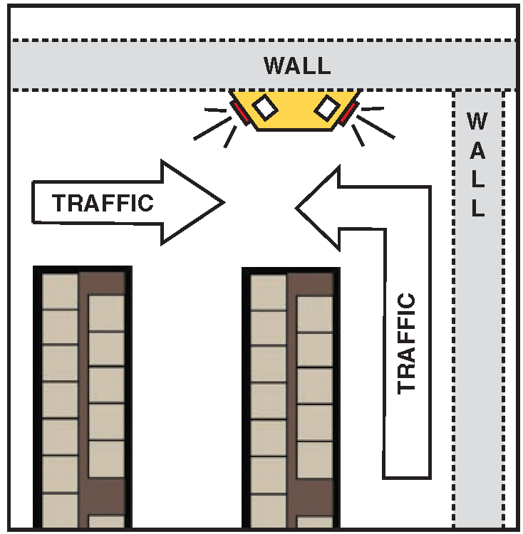 Look Out 1 wall collision alert sensor traffic