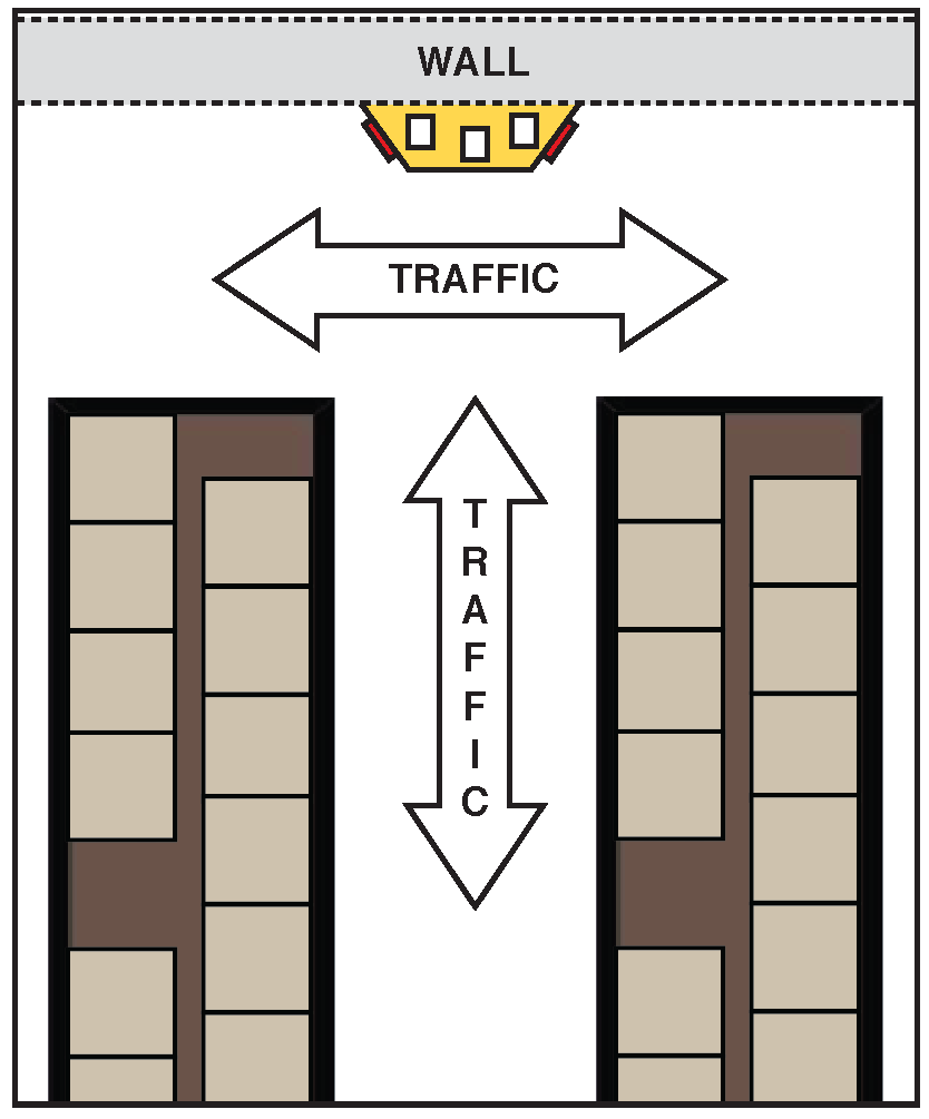 Look Out 3 wall collision alert sensor traffic