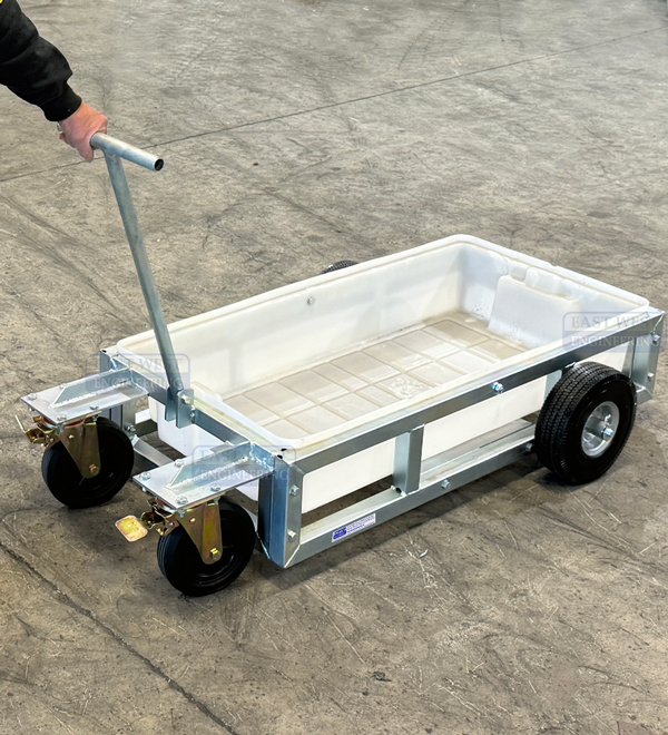 Low Profile Collection Trolley Concrete ACT120