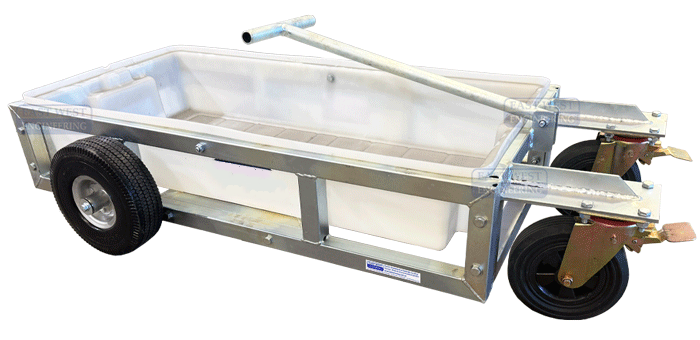 Low Profile Collection Trolley Concrete ACT120