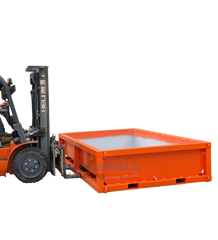 Low Profile Skip Bin MWTS50 with Forklift