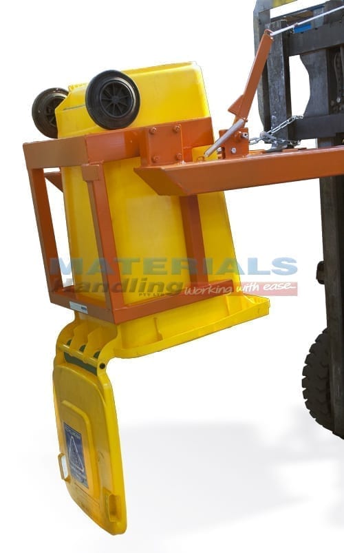 MFWE24 Forklift Wheelie Bin Tipper tipping watermark copy