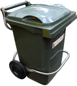 MLL60SS Wheelie Bins with Handsfree Lid Lifters