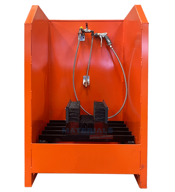 Boot Wash Cleaning Station