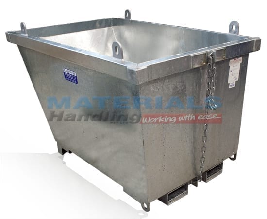 MWFH Self Dumping Bins rear