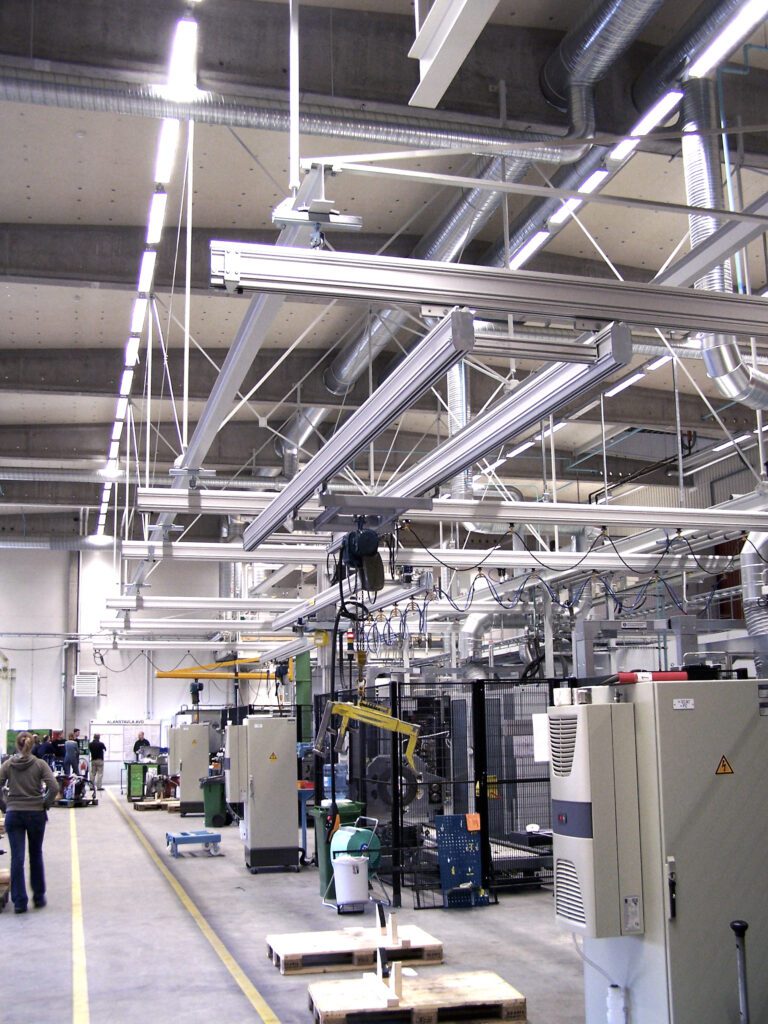 MechRail Lightweight Aluminium Crane Systems