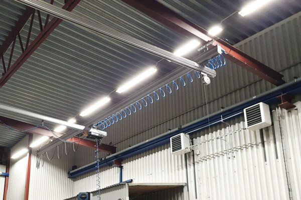 MechRail ceiling mounted support structure (2)