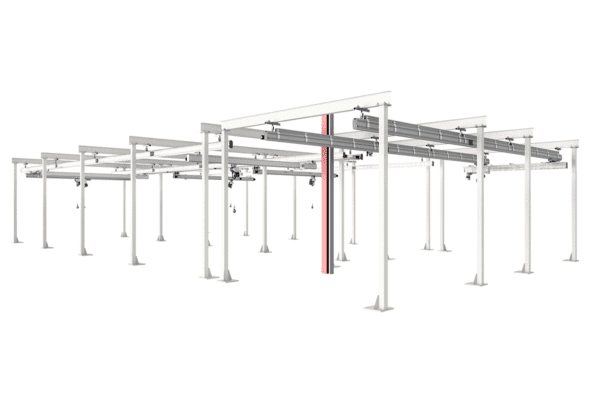 MechRail floor mounted support structure (3)