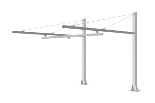 MechRail floor mounted support structure (4)