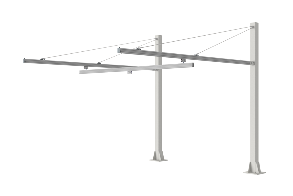 MechRail floor mounted support structure (4)