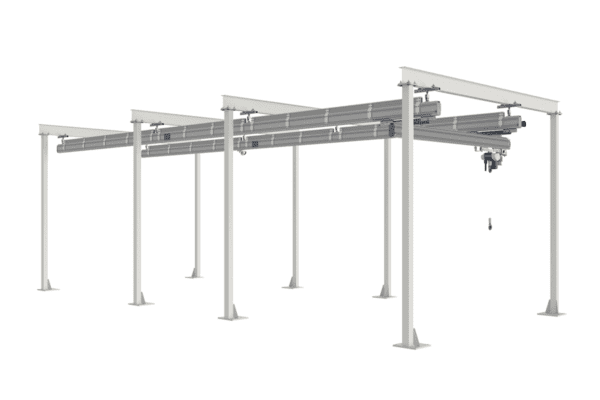 MechRail floor mounted support structure (5)