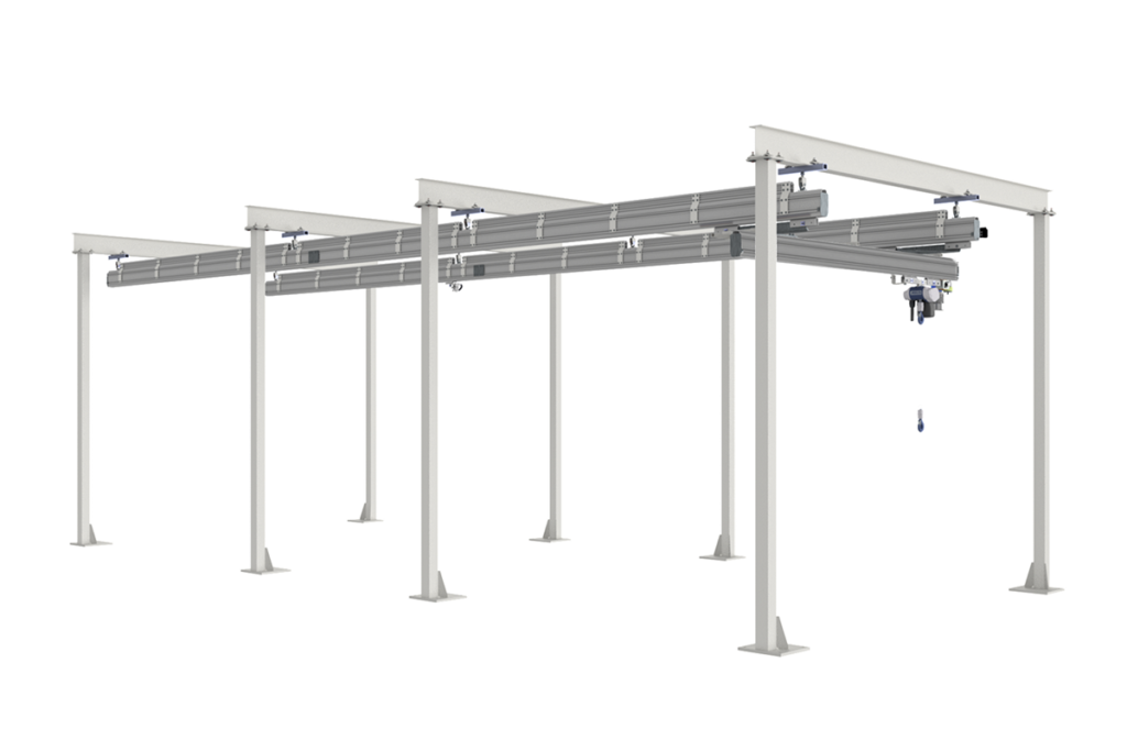 MechRail floor mounted support structure (5)
