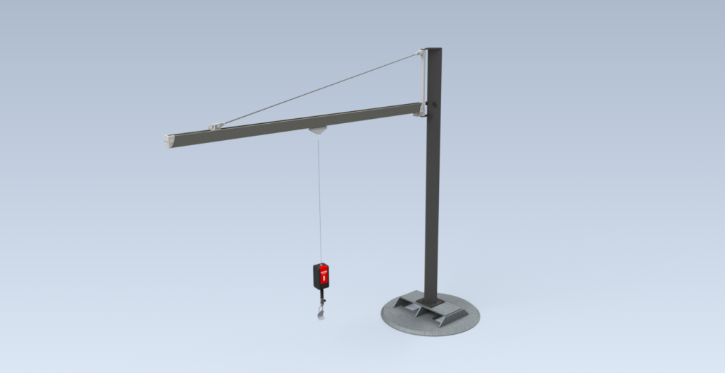 MobiCrane with carbon jib and NEO30