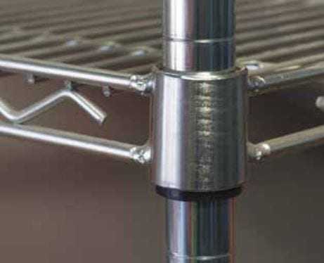 Modular Wire Shelving coating system