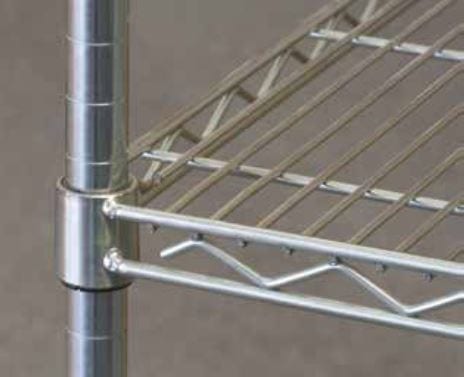 Modular Wire Shelving wire construction