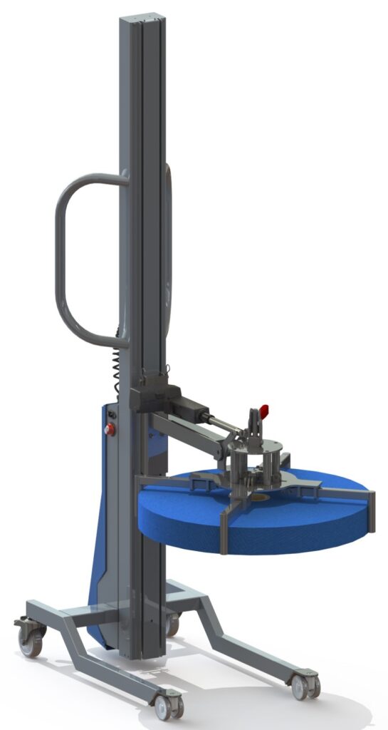 Multilift ML80 with coil turning tooling