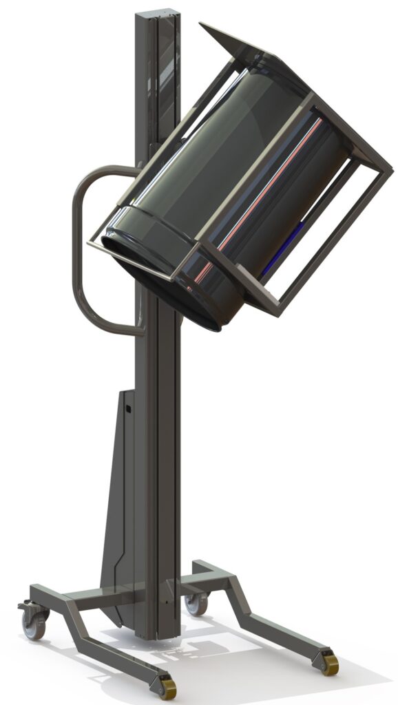 Multilift ML80 with drum tip tool