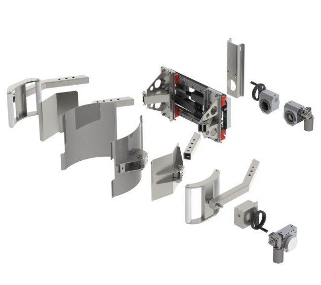 Multilift lift trolley gripper exploded parts