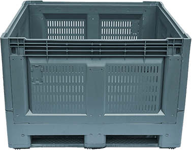 OZCRATE Foldable Plastic Pallet Bins Front