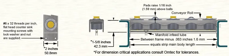 PBT Ball Transfer & PPD Positioner Pad Strips 2