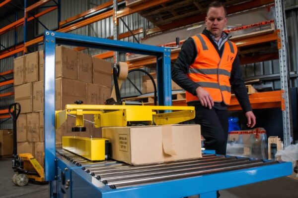 PMCS 150 Carton Taping Machines Application