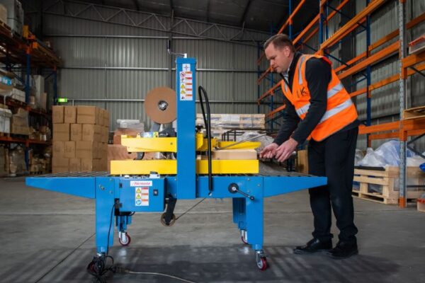 PMCS 150 Carton Taping Machines Application