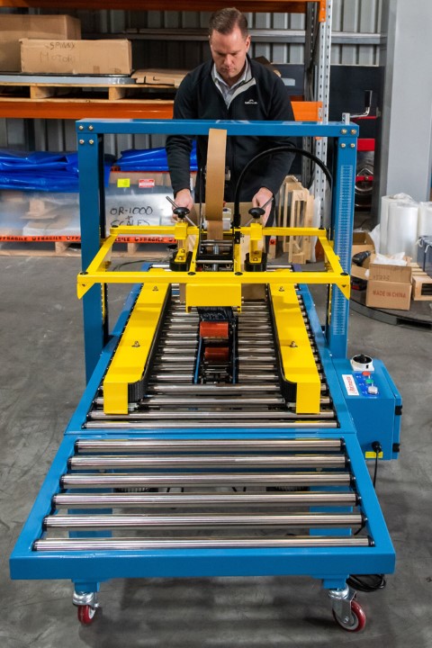 PMCS 70 Carton Taping Machines small Application