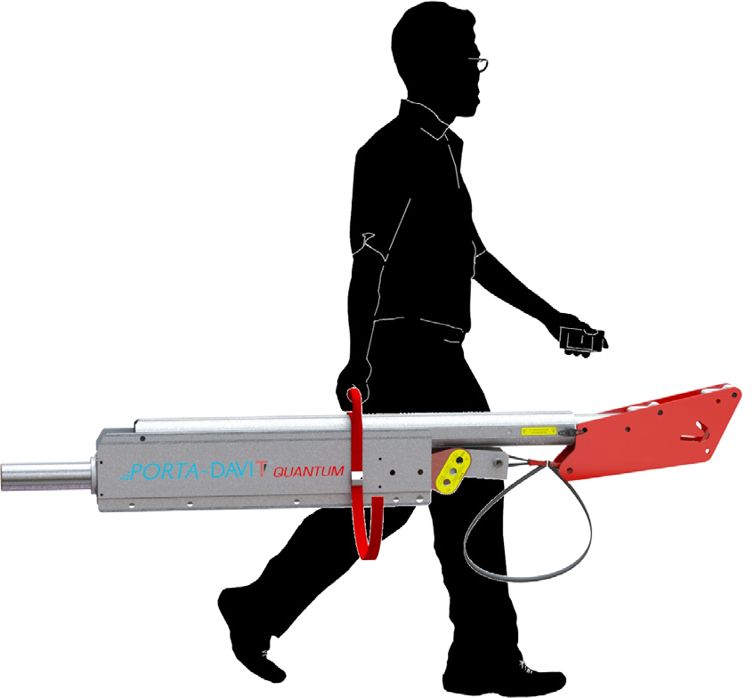 Porta Davit Quantum carry