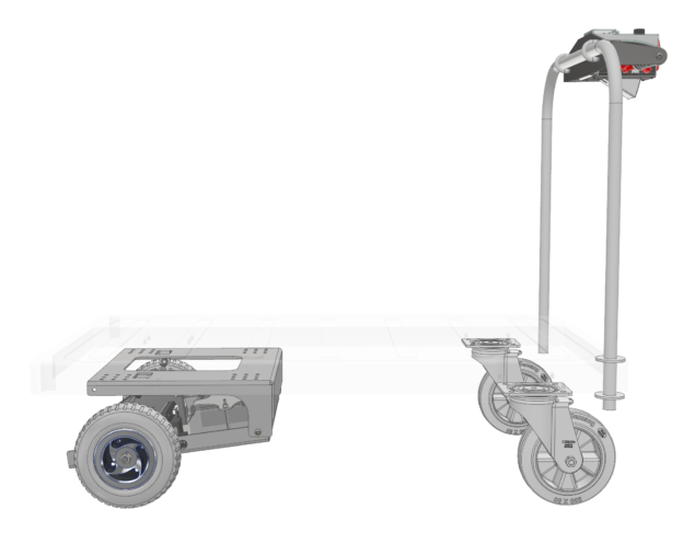 Powered Trolley Bolt On Drive Unit end mount side 2