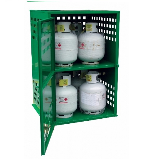 SGQA08 LPG Gasy Cylinder Storage open