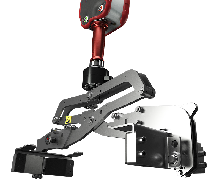 Scissor grab tool on Quick Lift control handle