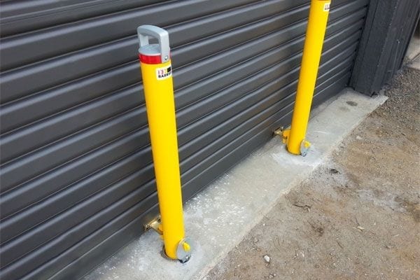 Sleeve lok Removable Bollard Post 1