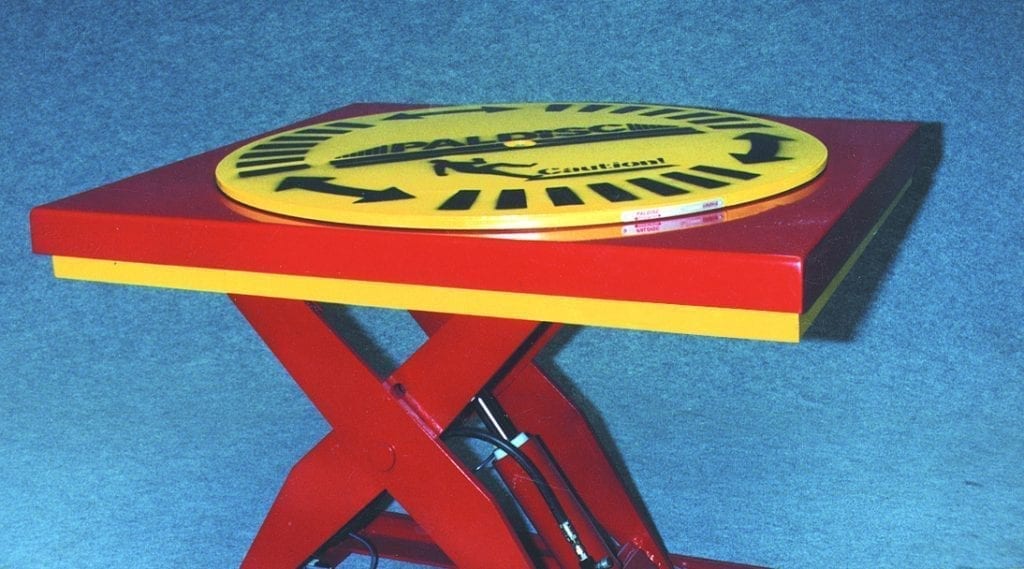 SmartLift scissor table with Paldisc