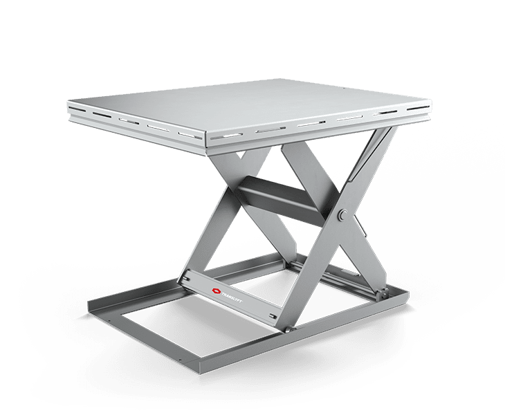 Stainless Scissor Lift Tables Hygiene