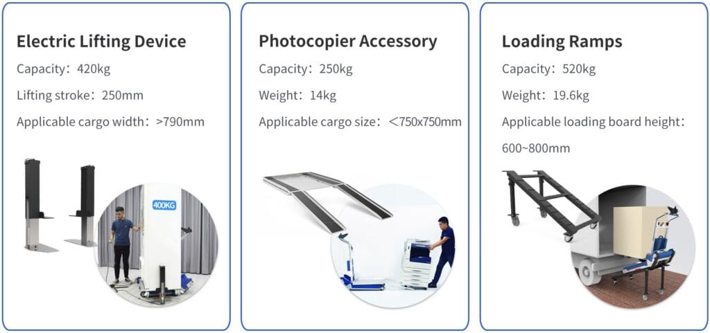 Stair Climbing Robot Tracked optional extras