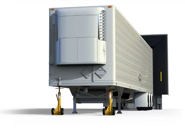 Trailer Staibilising Jack Stand application