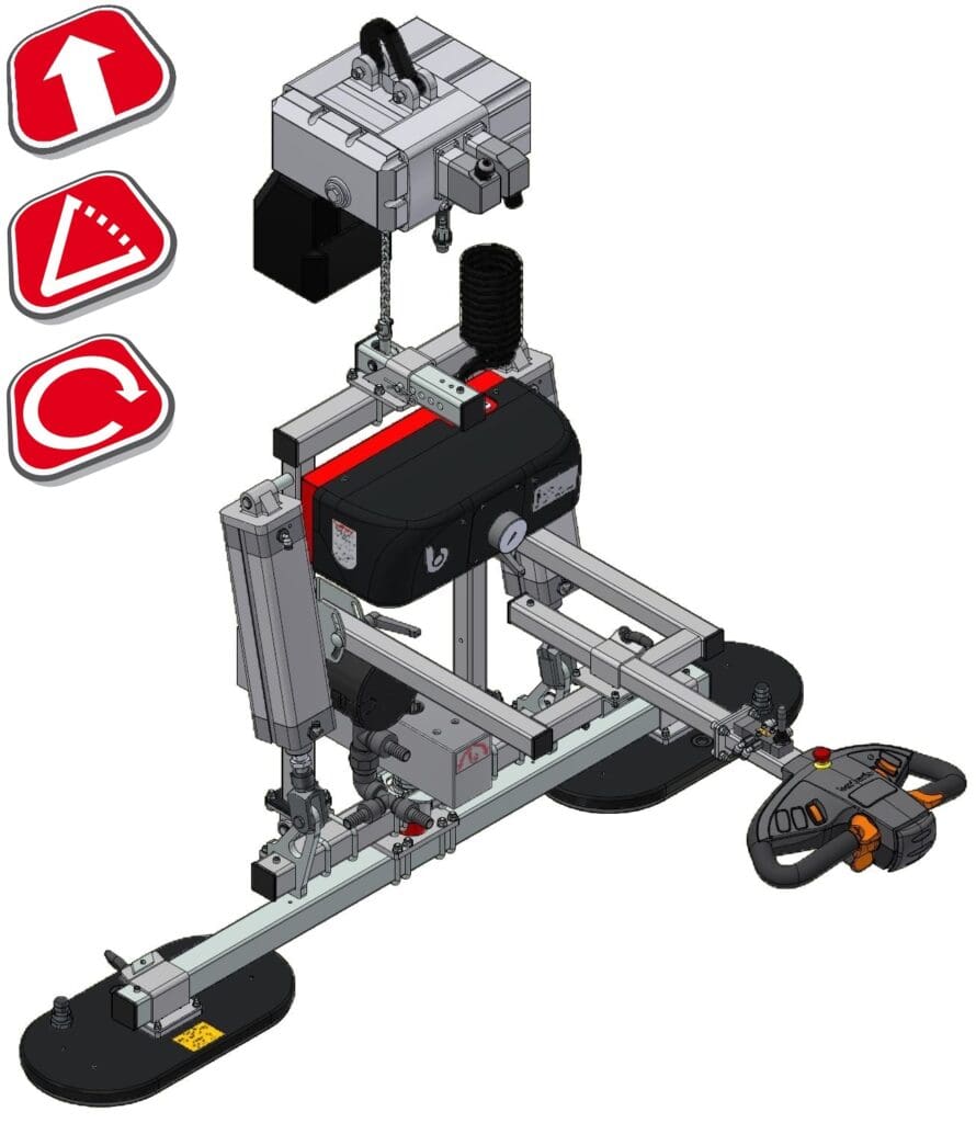 Vacuum Lifter uniWood 99111 UWL 4 icons