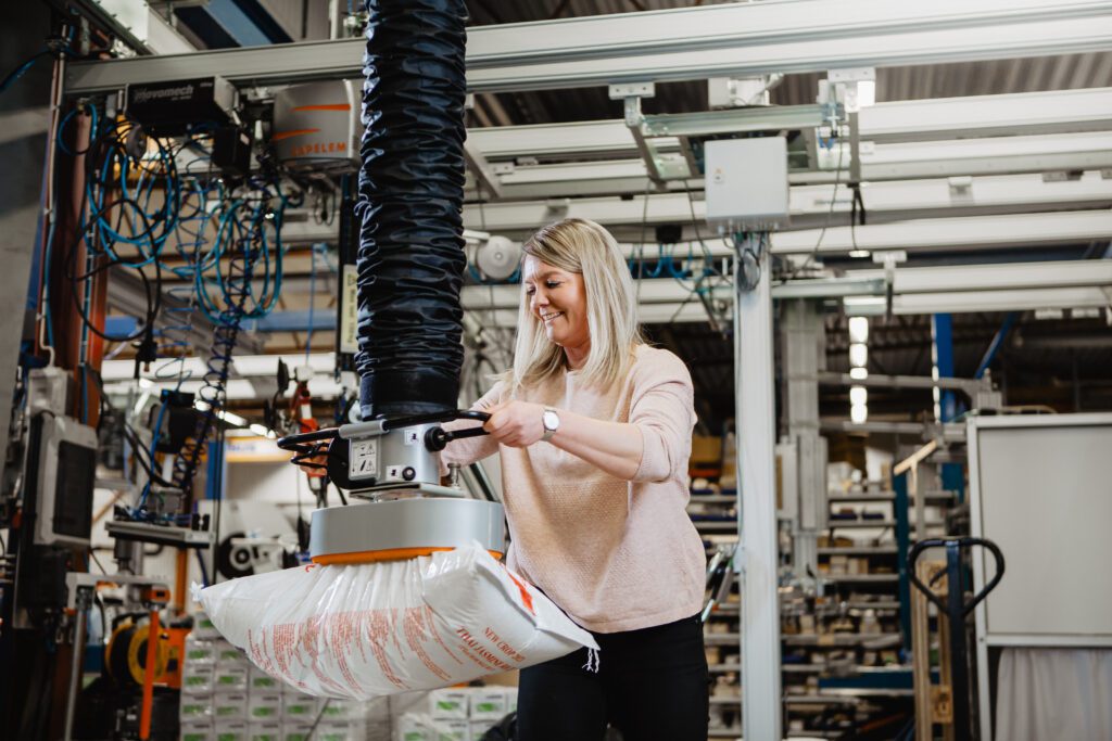 Vacuum Tube Lifter Vacuhand Pro sack bag lifting 9