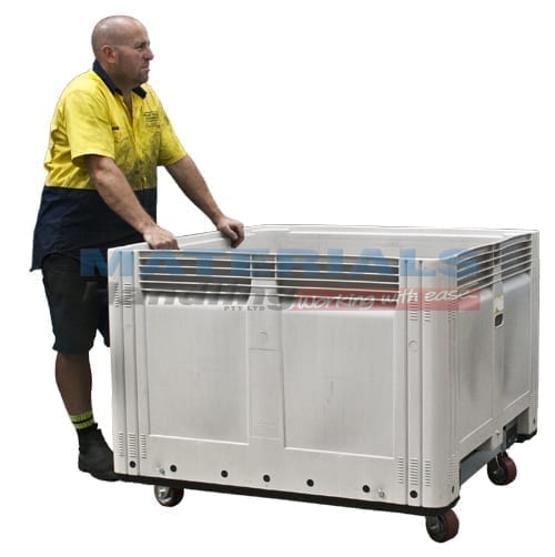 WMBRB W Mega Bin Frame with wheels 1