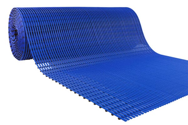 Workplace Safety Matting anti fatigue mat Vynalite Blue Roll Top