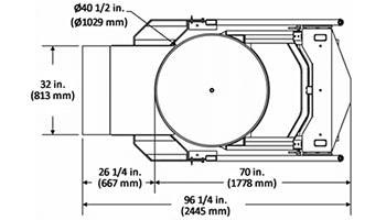 EZI-OFF Pallet Positioner MEZO25E