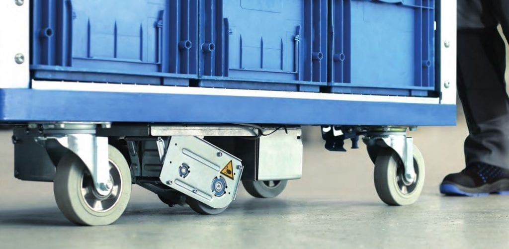 e drive Powered Trolley Kit in use 2