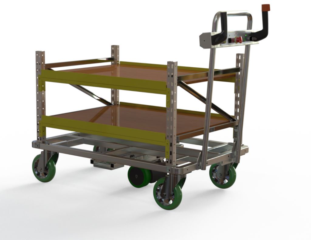 ez Wheel Powered Trolley Drive Battery Electric controls (4)