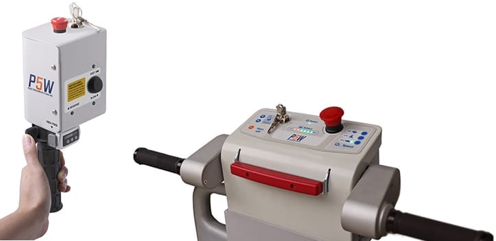 powered fifth wheel components control